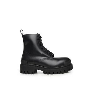 Balenciaga Strike Leather Ankle Boots IT 41 Men